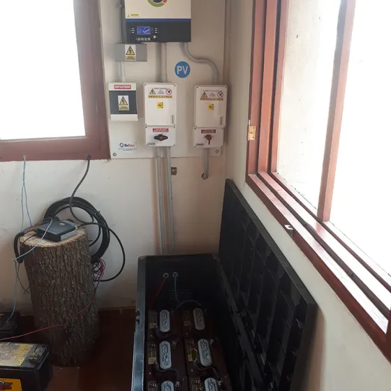 Sistema Solar Fotovoltaico en Las Varas - Pichanal