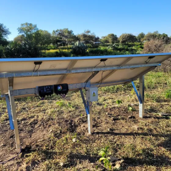 Bombeo solar en Rosario de la Frontera