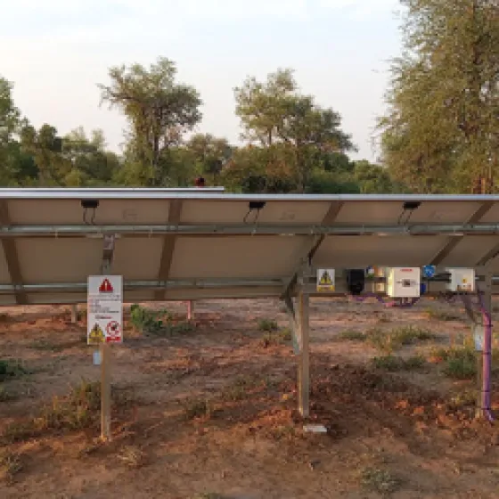 Bombeo solar en Cap. Pagé - Salta