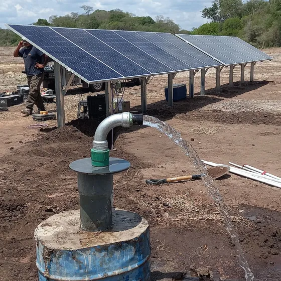 Bombeo Solar en Río del Valle