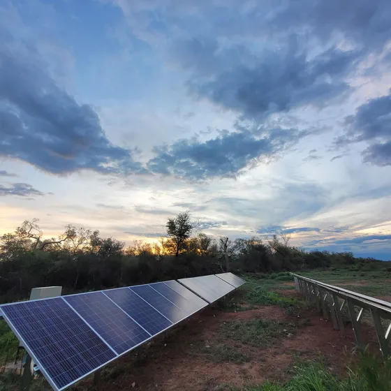 Bombeo Solar en Pozo El Tigre