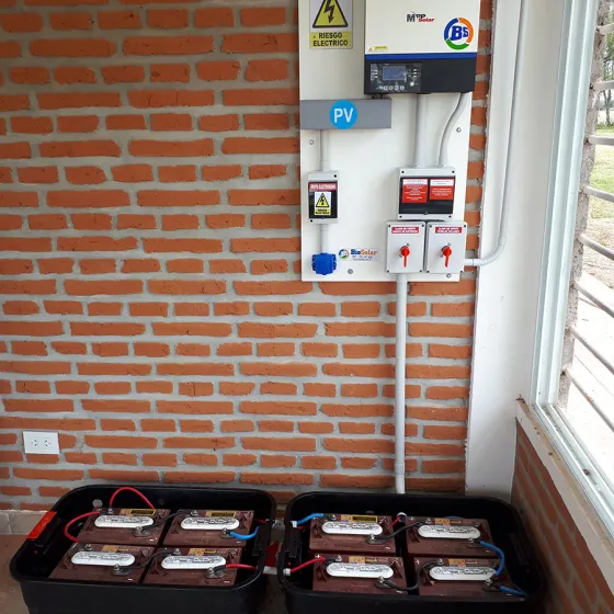 Sistema Solar Fotovoltaico en Campichuelo