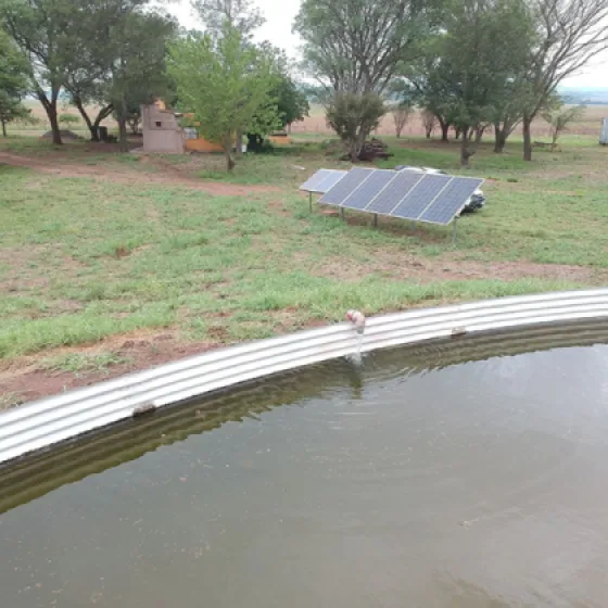 Bombeo Solar en Rosario de la Frontera - Salta