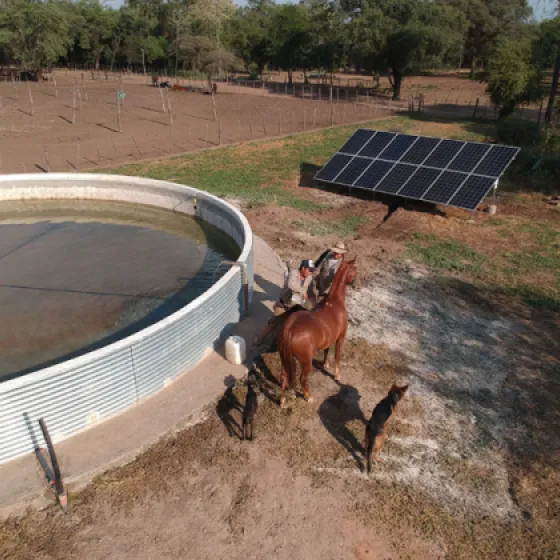 Bombeo Solar en Ballivian