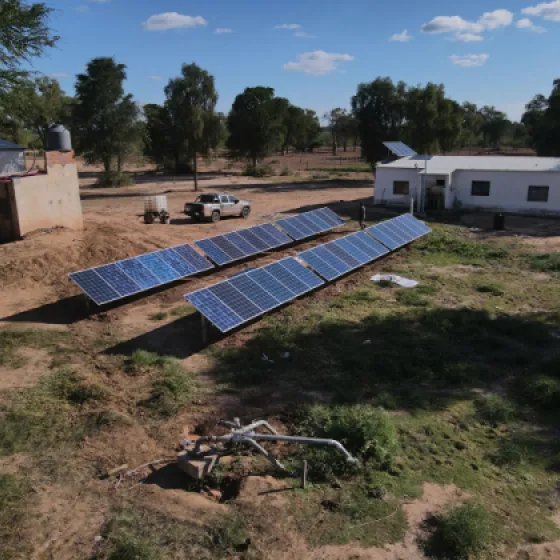 Bombeo Solar en Dragones - Salta